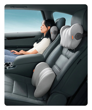 Coussin voiture mémoire de forme – Soutien nuque & dos pour trajets sans fatigue