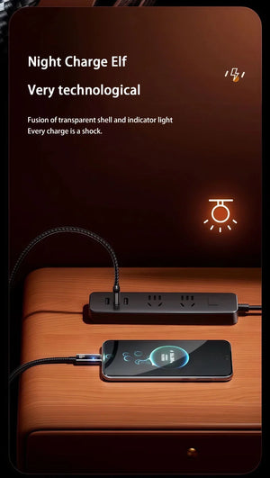 Câble de charge rapide USB C PD en nylon 240W avec affichage LED, USB vers Type C, 0,25/1/1,5/2M, nouveau