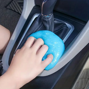 Gel nettoyant voiture – Attrape poussière pour coins impossibles - 70g