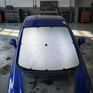 Pare-soleil pliable type parapluie – Protège votre voiture en 2 secondes