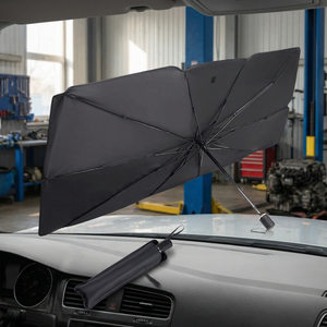 Pare-soleil pliable type parapluie – Protège votre voiture en 2 secondes