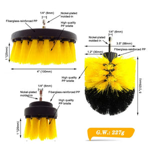 Brosses de nettoyage pour perceuse – Nettoyage puissant sans effort
