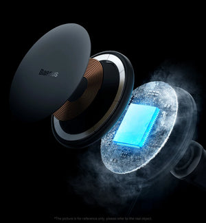 Support téléphone voiture magnétique avec recharge sans fil – Fixé, chargé, prêt à partir - Apple