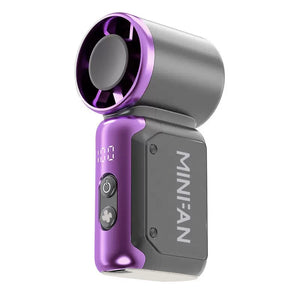 Mini ventilateur portatif, petit ventilateur électrique portable, ventilateur de poche portable à chargement USB, adapté pour une utilisation en extérieur, en voyage et au bureau